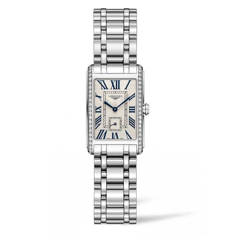 LONGINES DOLCE VITA L5.255.0.71.6 Алмазов Кварцевые наручные часы 32 x 20,5 мм