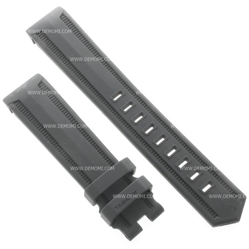 Tag Heuer Cinturino Caucciù FT8019 Nero misure 21/19mm per Aquaracer serie CAK21..