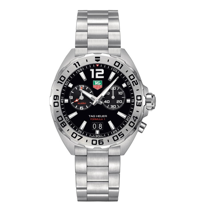 TAG HEUER F1 WAZ111A.BA0875 Quartz Watch 41 mm with alarm