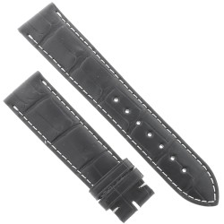 	Longines Cinturino Alligatore L682120102 Nero Opaco 20-18 mm