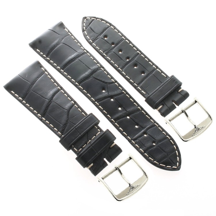Longines Cinturino Alligatore L682135293 FA Nero Opaco 25/20 mm