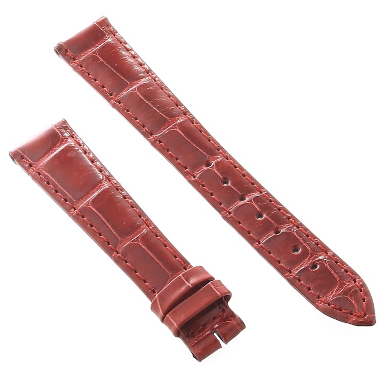 Longines Cinturino Alligatore L682145122 Rosso Lucido 15/12 mm