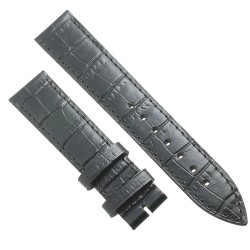 Longines Cinturino L682101262 Stampa Alligatore Nero 18/16 mm