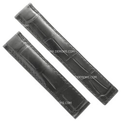 Tag Heuer Cinturino Alligatore FC6180 Nero 19/18 per Carrera