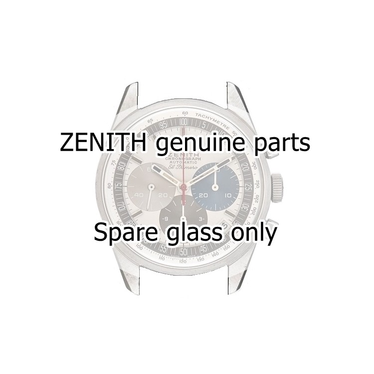Zenith Vetro plexi per cronografo El Primero A386  A386.