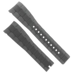 Zenith Cinturino Caucciù 27.00.2318.642 Nero 23/18 mm attacco integrato per Defy