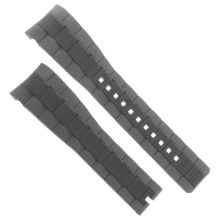 Zenith Cinturino Caucciù 27.00.2318.642 Nero 23/18 mm attacco integrato per Defy