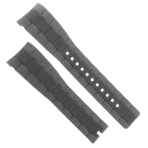 Zenith Cinturino Caucciù 27.00.2318.642 Nero 23/18 mm attacco integrato per Defy