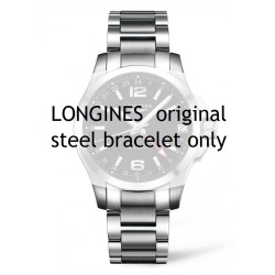 Longines bracciale L600137543 in acciaio per Conquest GMT 20mm 2