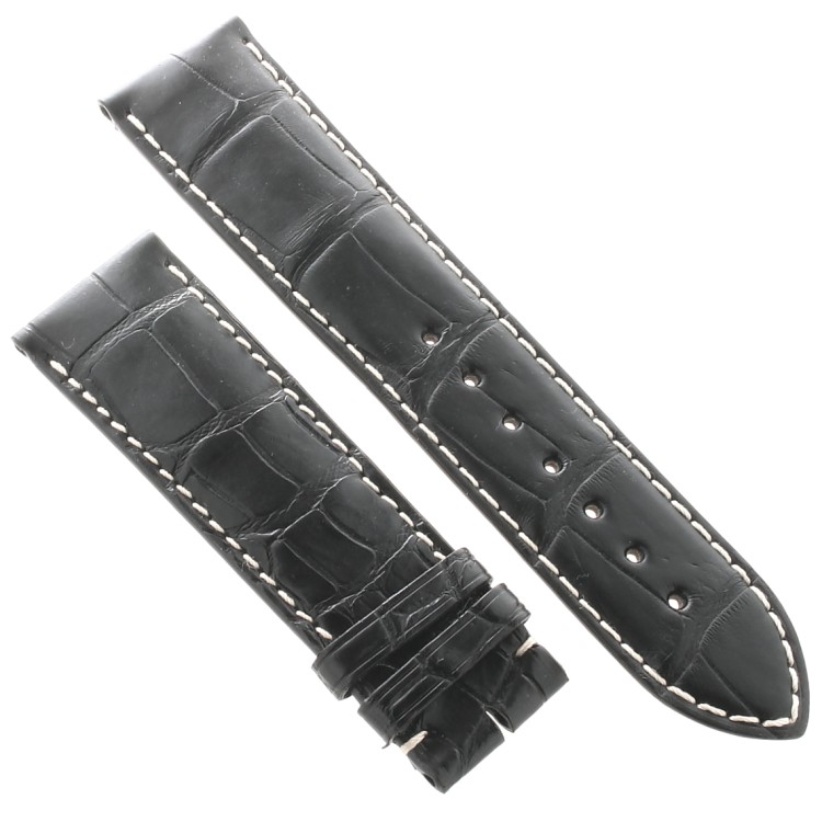 Longines Cinturino Alligatore L682119491 Nero Opaco 22/20 mm
