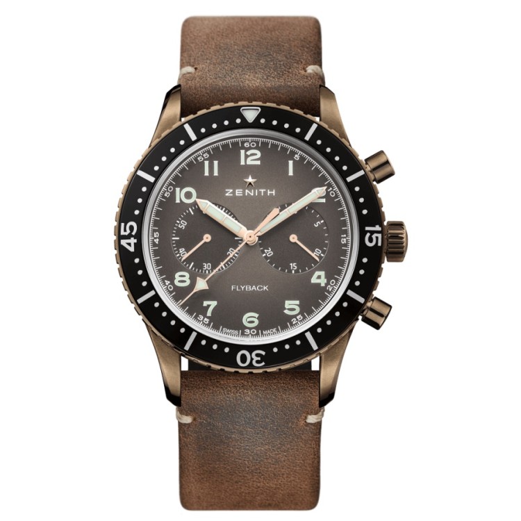 ZENITH EL PRIMERO, Хронометр Тип CP-2 29.2240.405/18.C801 Каир Бронза