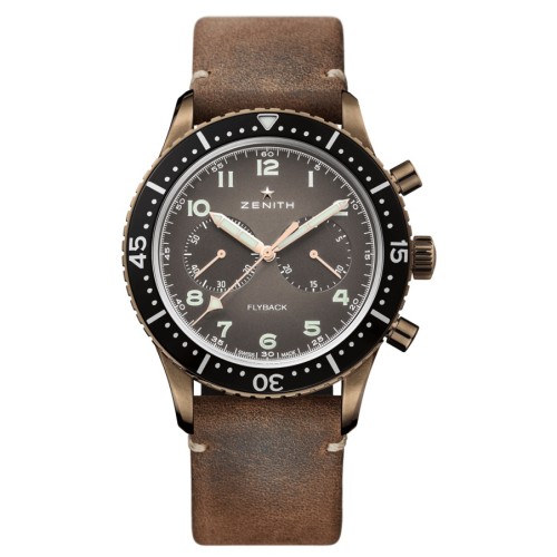 ZENITH EL PRIMERO Cronometro Tipo CP-2 29.2240.405/18.C801 Cairelli Bronzo.