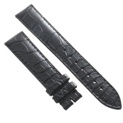 Longines Cinturino Alligatore L682109463 Nero Opaco 18-16 mm 2