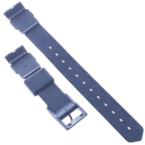 Tag Heuer Cinturino Formula 1 prima edizione 1985 in plastica Blu BS0079 Liscio
