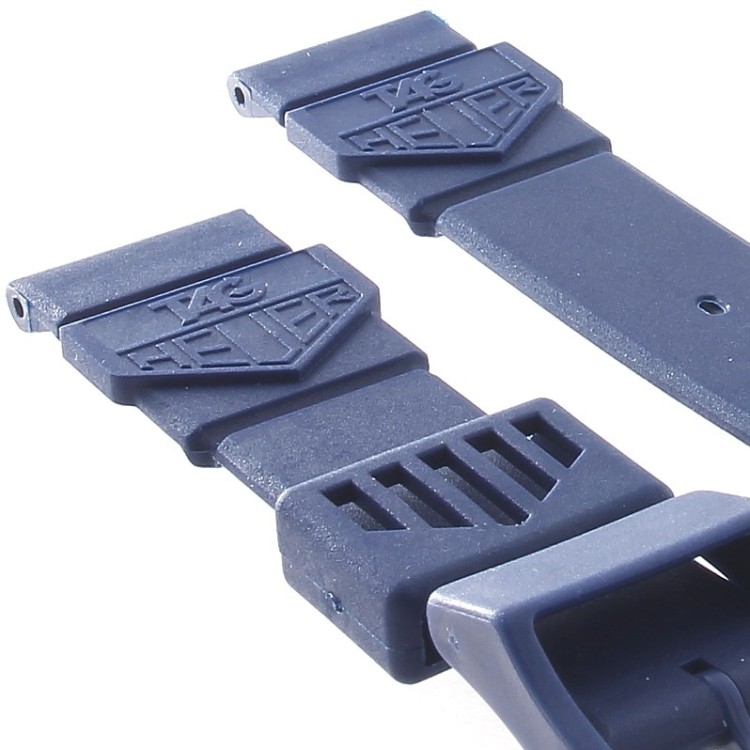 Tag Heuer Cinturino Formula 1 prima edizione 1985 in plastica Blu BS0079 Liscio