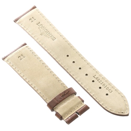 Longines Cinturino L682101065 Stampa Alligatore GOLD 21-18 mm