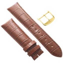 Longines Cinturino L682101065 FG Stampa Alligatore GOLD 21/18 mm 2