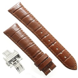 Longines Cinturino L682101103 FDA Stampa Alligatore GOLD 20/16 mm fibbia PVD Rosa 2