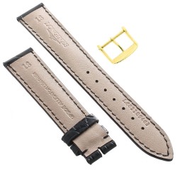 Longines Cinturino Alligatore L682109463 FG Nero Opaco 18/16 mm 2