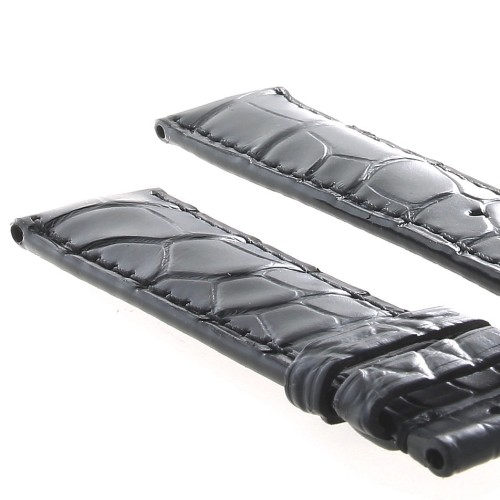 Longines Cinturino Alligatore L682109463 FG Nero Opaco 18/16 mm