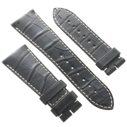 Longines Cinturino Alligatore L682135293 Nero Opaco 25/20 mm