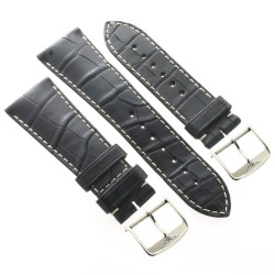 Longines Cinturino Alligatore L682135293 FA Nero Opaco 25/20 mm 2