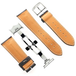 Longines Cinturino Alligatore L682135293 FDA Nero Opaco 25/20 mm 2