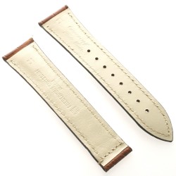 Frederique Constant Cinturino FCS-DBR21x18CLIP Stampa Alligatore Marrone 21-18 mm 2