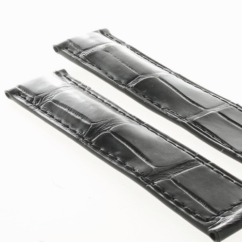 Tag Heuer Cinturino Carrera FC6180 Alligatore Nero Originale 19/18