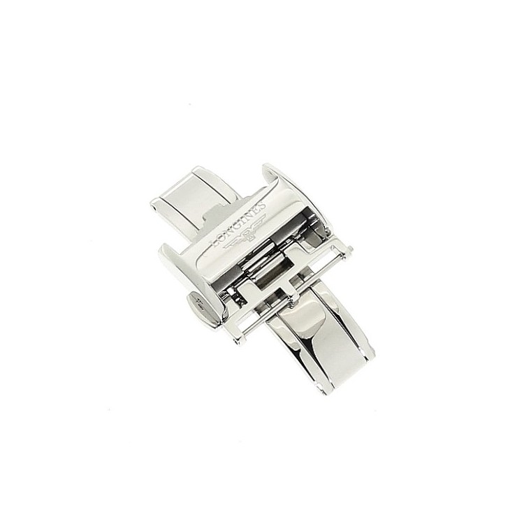 Longines Cinturino L682101263 FDA Stampa Alligatore Nero 20/16 mm Heritage