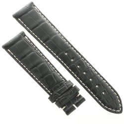 Longines Cinturino Alligatore L682120178 Nero Opaco 21/18 mm