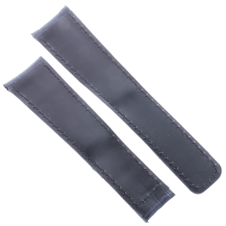 Tag Heuer Cinturino Monaco Alligatore Blu Non Originale 22/18 mm