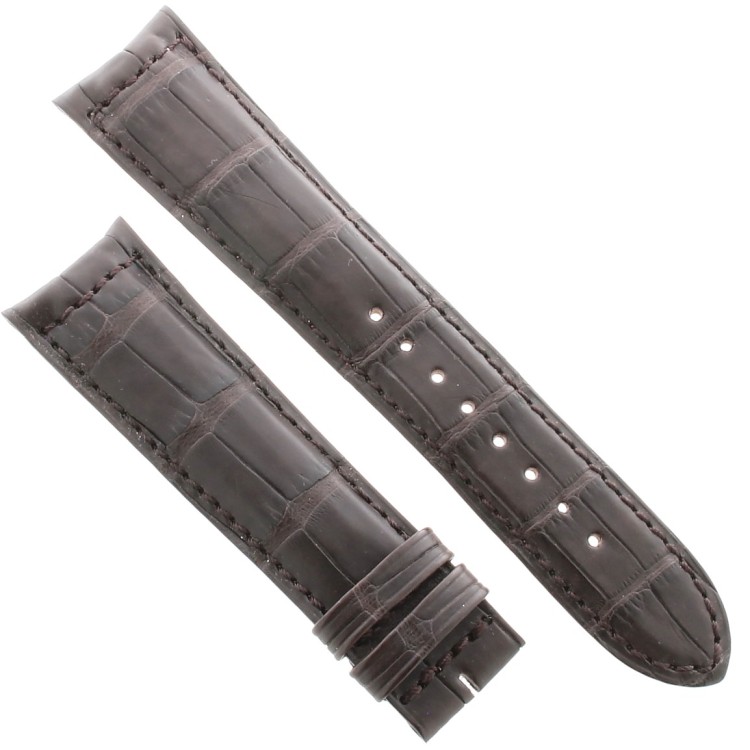 Jaeger-LeCoultre Cinturino Alligatore marrone opaco 21/18mm