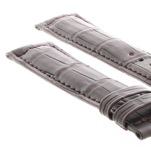 Jaeger-LeCoultre Cinturino Alligatore marrone opaco 21/18mm