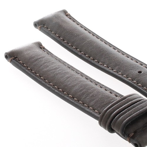 Cinturino Pelle Vitello Piuma Marrone Moka opaco 18/16 mm B50B classico