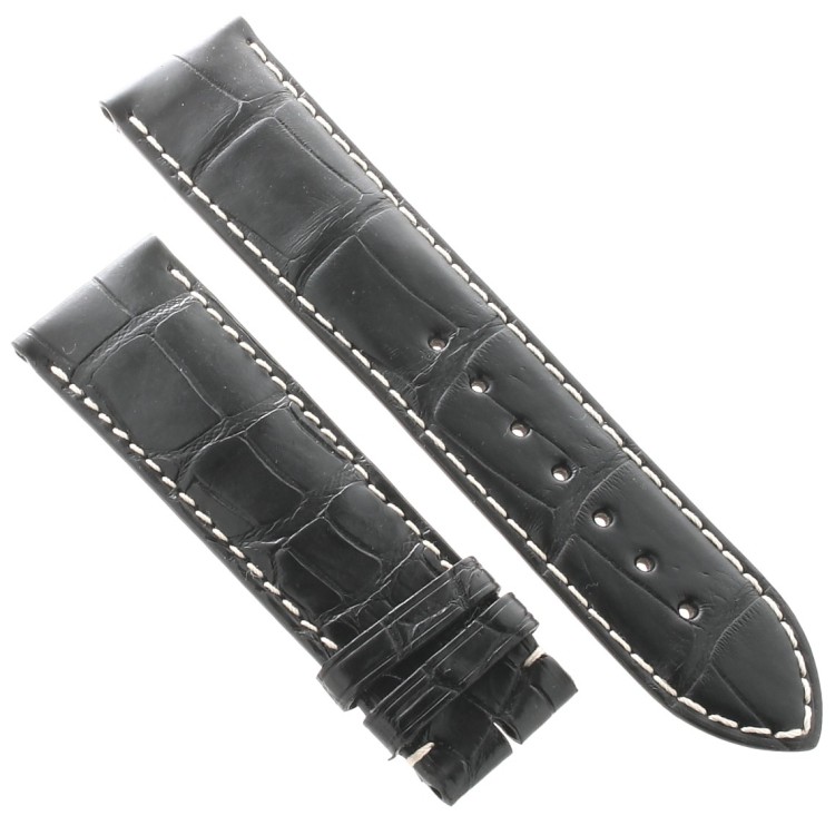 Longines Cinturino Alligatore L682119491 Nero Opaco 22/20 mm