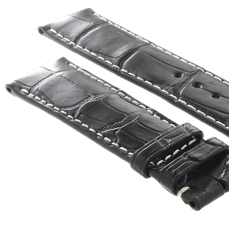 Longines Cinturino Alligatore L682119491 Nero Opaco 22/20 mm