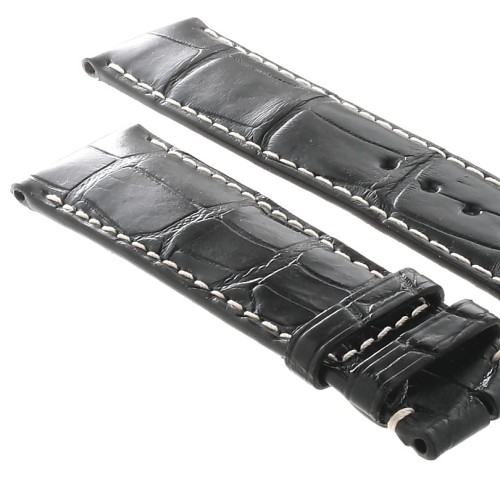 Longines Cinturino Alligatore L682119491 Nero Opaco 22/20 mm