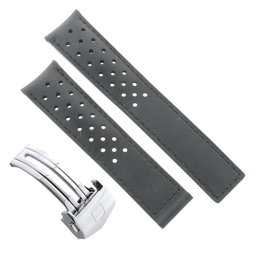 Tag Heuer Cinturino Pelle FC6205 FDA misure 20/18 mm per Carrera