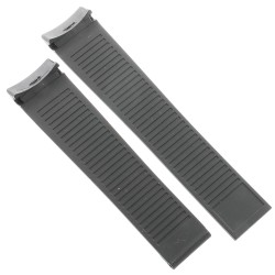 Tag Heuer Cinturino Caucciù FT6028 Aquaracer  Nero 21 x 18mm 2