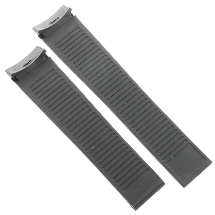 Tag Heuer Cinturino Caucciù FT6028 Aquaracer  Nero 21 x 18mm