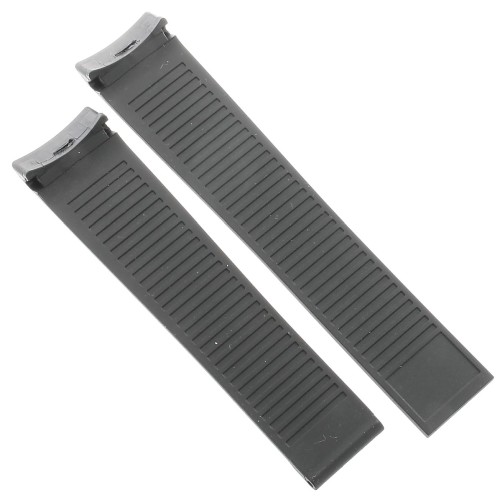 Tag Heuer Cinturino Caucciù FT6028 Aquaracer  Nero 21 x 18mm