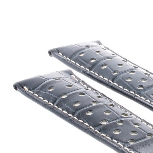 Tag Heuer Cinturino Monaco EB0030-BLUE FDA Alligatore Blu 22/18 mm