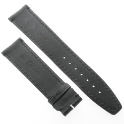 Cinturino non originale per IWC Alligatore Nero Opaco 20/18 mm compatibile Portoghese 2