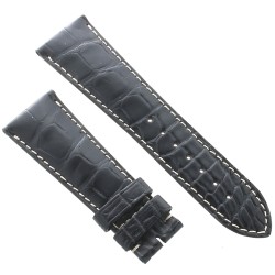 Longines Cinturino Alligatore L682120260 Nero Opaco 25/20 mm