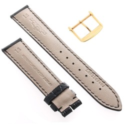 Longines Cinturino Alligatore L682109463 FR Nero Opaco 18/16 mm 2