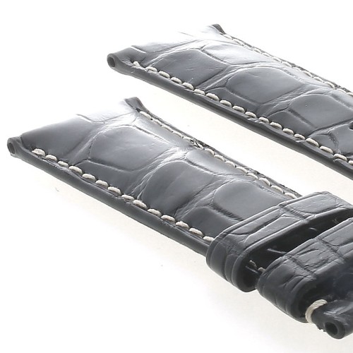 Longines Cinturino Alligatore L682120260 Nero Opaco 25/20 mm