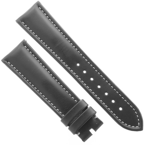 Zenith Cinturino 27.00.2218.774  Pelle nera con interno in Caucciù   22/18 mm per Cairelli tipo CP-2