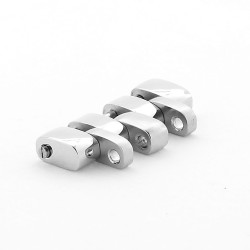 Longines maglia acciaio per Elegant misura 17,1 x 6 x 3,2 mm orologi L4.810.4.xx.x 2