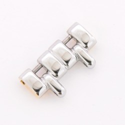 Longines maglia acciaio e oro giallo PVD per Presencemisure maglia 16 x 6 x 3 mm 2